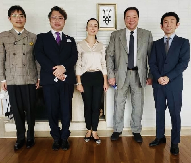 駐日ウクライナ特命全権大使セルギー・コルスンスキー閣下